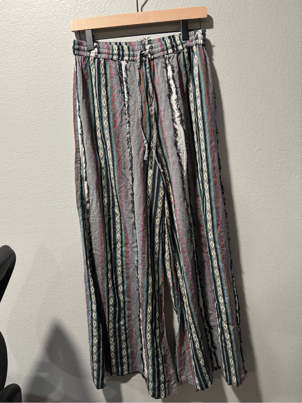 Natural Life Boho Wide-Leg Pants